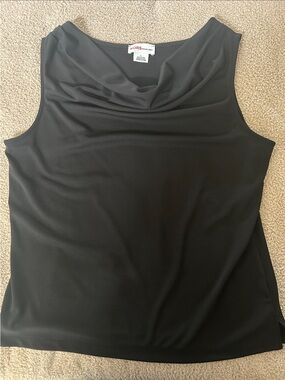 Michael Kors Black Cowl Neck Sleeveless Camisole